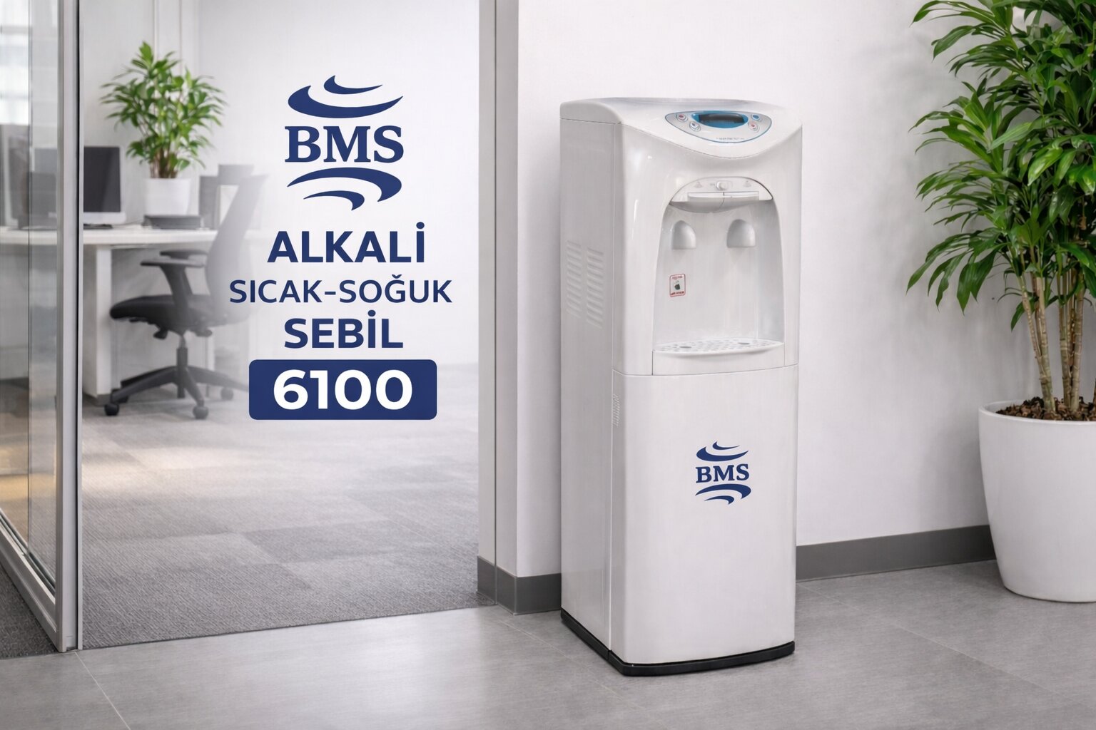 BMS ALKALİ SICAK-SOĞUK SEBİL 6100